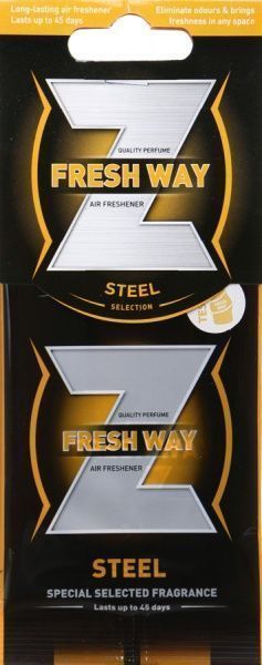 Ароматизатор підвісний Fresh Z Dry Steel 94520
