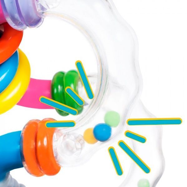 Погремушка Bebelino восьмерка Твист