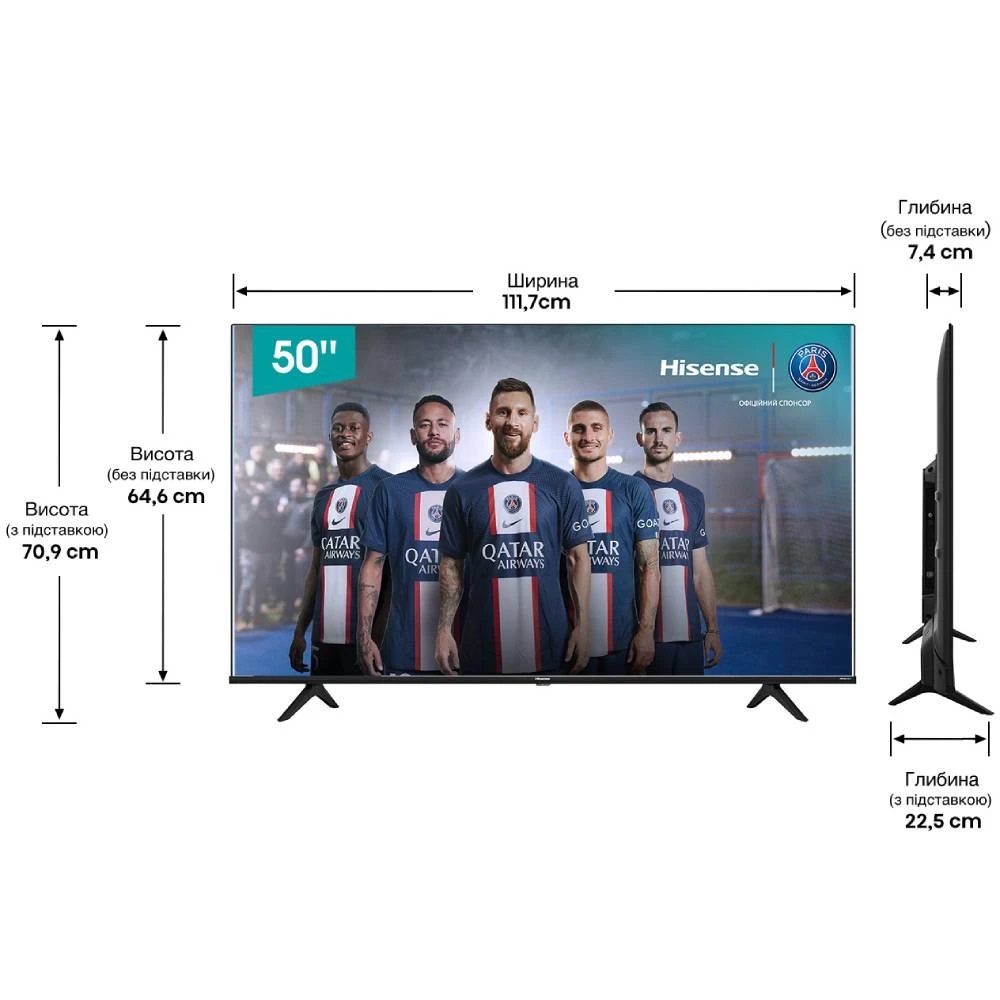 Телевізор Hisense 50A7400F