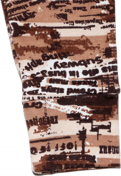 Піжама дитяча для хлопчика Фламінго 246-222 р.116 бежевий/коричневий 