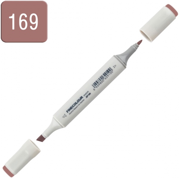 Маркер спиртовой FINECOLOUR Sketch EF100-169 грецкий орех 