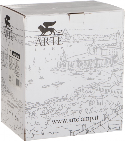 Светильник садовый Arte Lamp Paris E27 100 Вт IP44 темное серебро A1351AL-1BS 