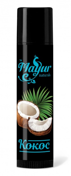 Бальзам для губ для губ Mayur Кокос 5 г