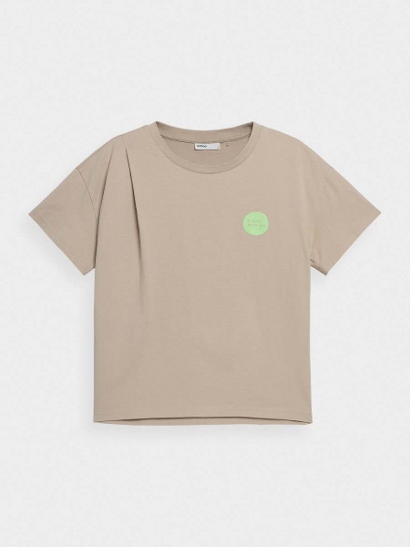 Футболка Outhorn HOL22-TSD605-83S р.XL бежевий