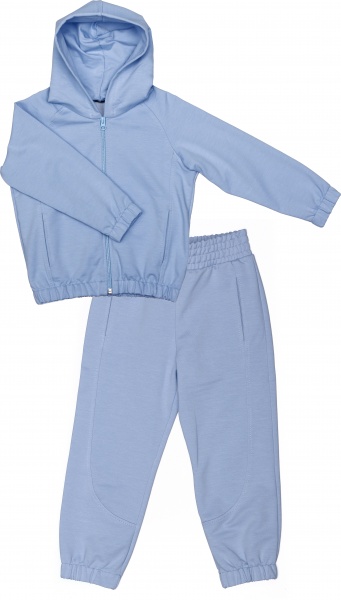 Спортивный костюм Obzor р.140 голубой 