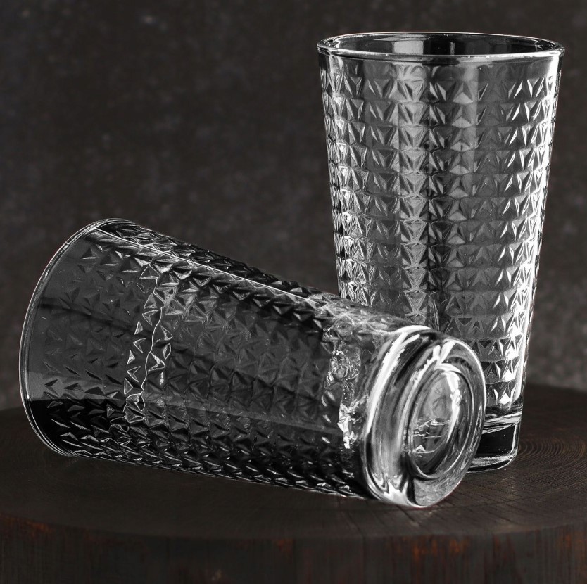 Стакан высокий Trend Glass Tick 400 мл 1 шт.