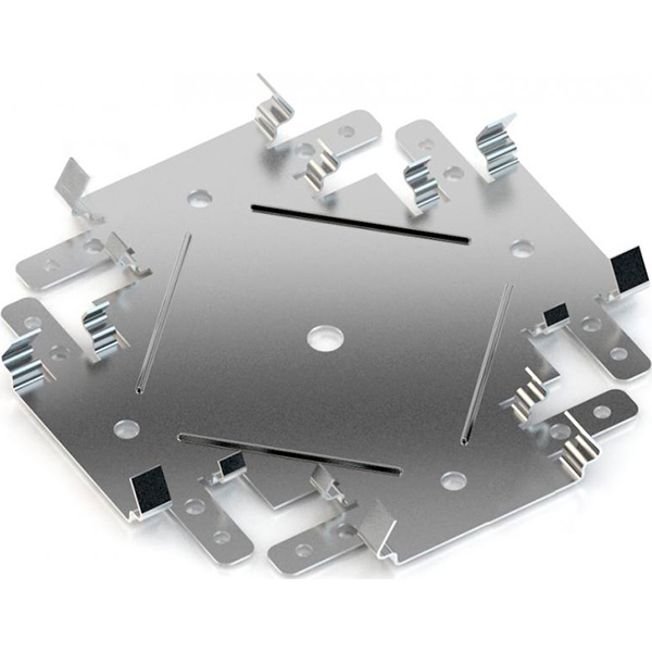 Соединитель одноуровневый INDUSTRY «Краб» для CD профиля 10 шт.