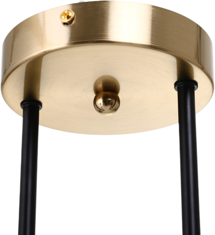 Люстра Sensio Ruan 4x40 Вт E14 черный с золотистым LS-74690/4B-E1440W