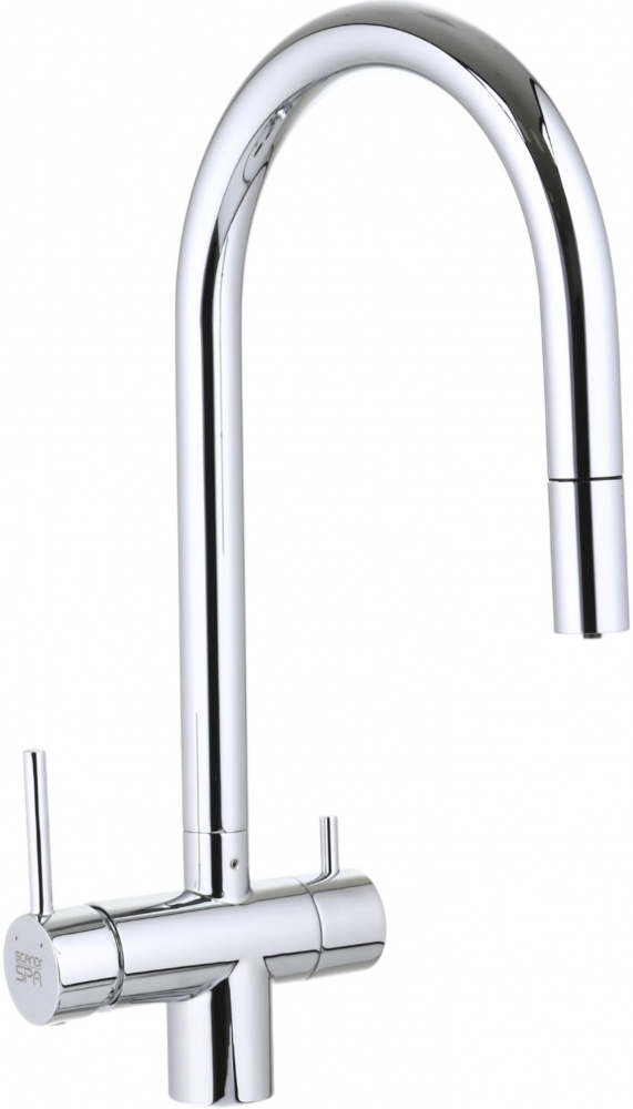 Смеситель для кухни Modi с подключением к фильтру BW6048 хром