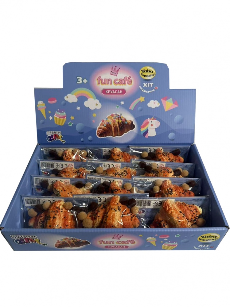Іграшка-антистрес Monster Gum Fun Cafe Taba Круасан T26188