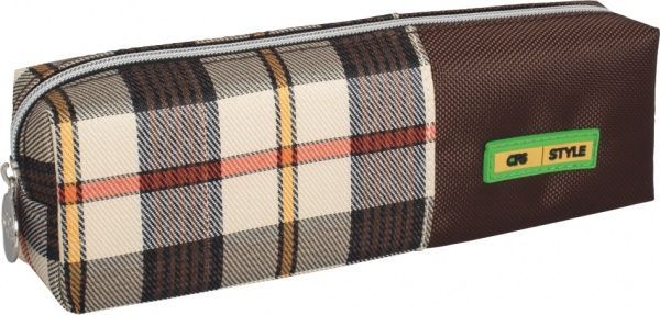 Пенал шкільний Plaid CF86643 Cool For School коричневий