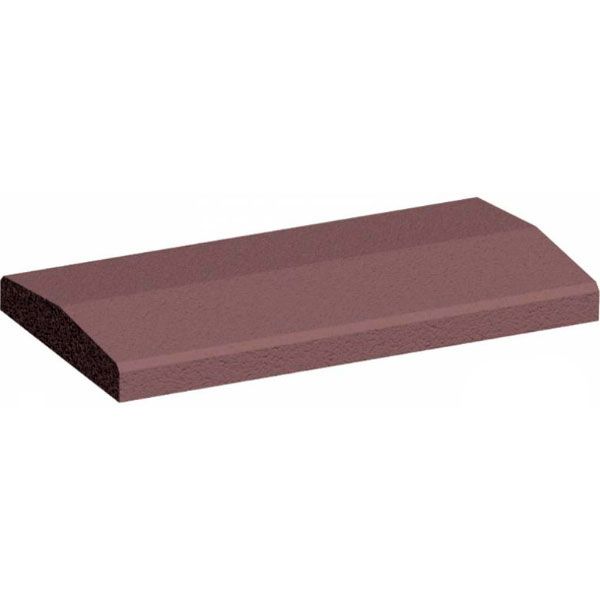 Крышка на забор 260x500x60 мм коричневый 