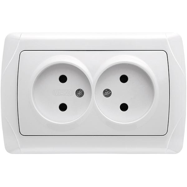Розетка Viko Carmen 25.07.0065 біла
