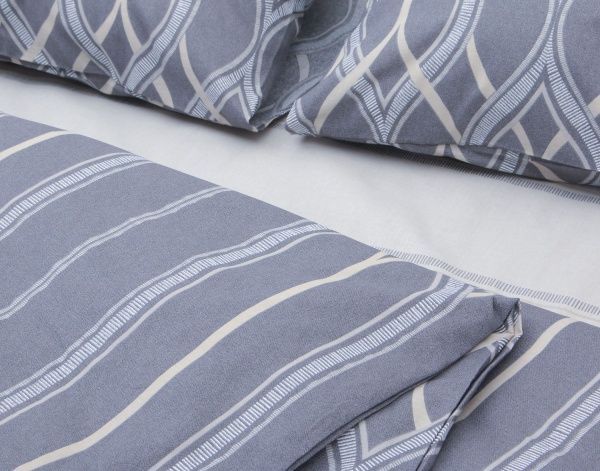 Комплект постельного белья Salou семейный серый UP! (Underprice) 