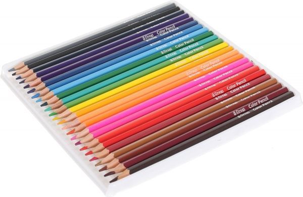 Олівці кольорові Abstraction фіолетовий 24 шт.