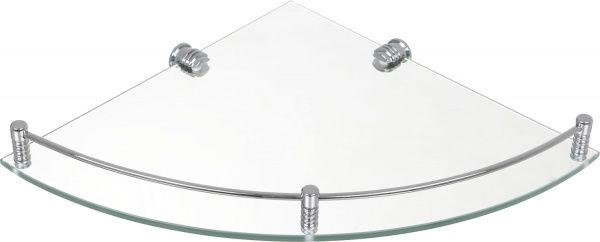 Полочка стеклянная МТ ПУО 250х250 мм 