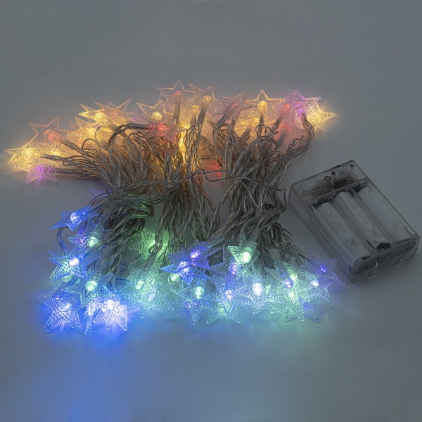 Декоративная гирлянда Altalusse (INL-2706B-80 Multicolor) встроенный светодиод (LED) 80 ламп 10 м 