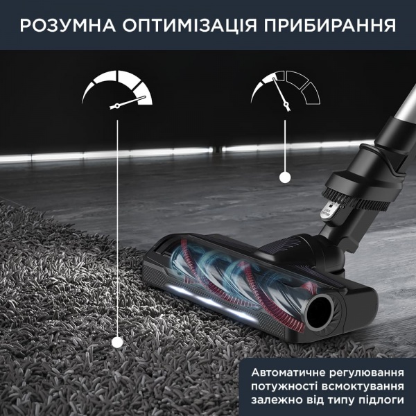 Пылесос аккумуляторный Rowenta X-Force 9.6 Allergy RH2037WO black 
