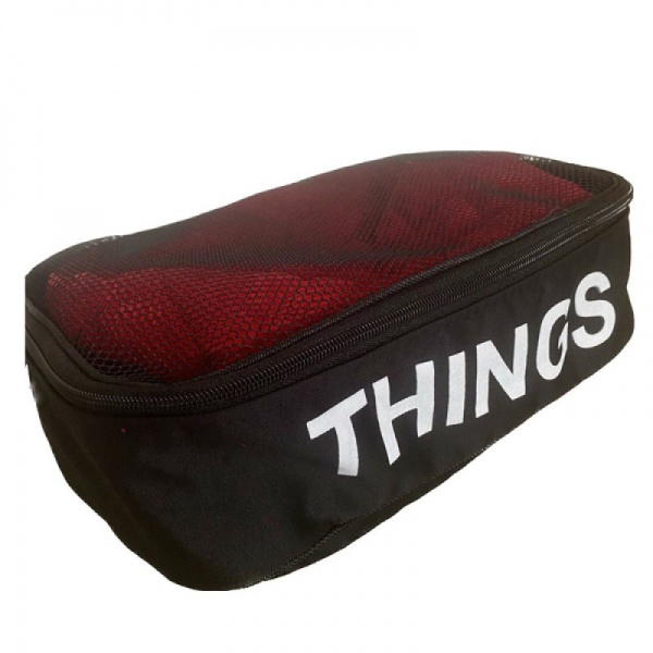 Органайзер текстильный Organize M-Bag-S THINGS хлопковый для вещей черный 200x300 мм