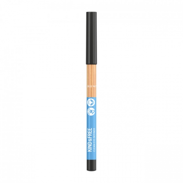 Олівець для очей Rimmel RM Kind & Free Pitch Black 1,1 г