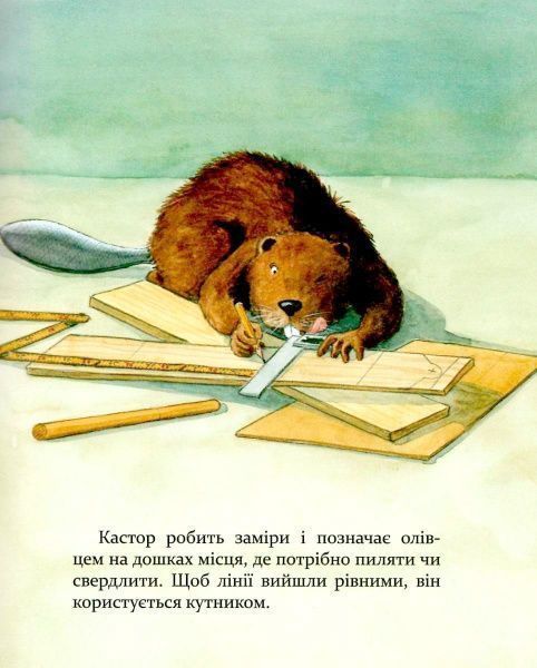 Книга Ларс Клинтинг «Кастор теслює та шиє» 978-966-915-255-8