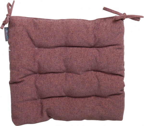 Подушка на стул на завязках 40x40 см в ассортименте Decora textile 