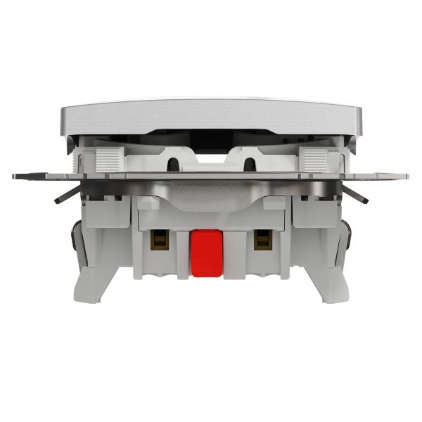 Переключатель проходной одноклавишный Schneider Electric Sedna Design без подсветки 10 А 250В алюминий SDD113107