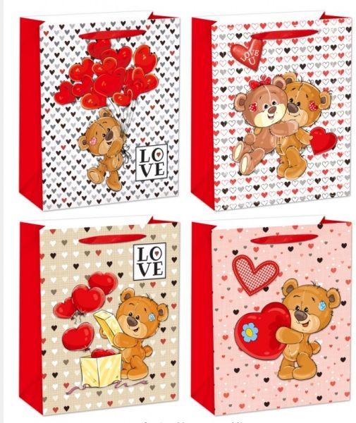 Пакет подарочный 26x32x10см Премиум 