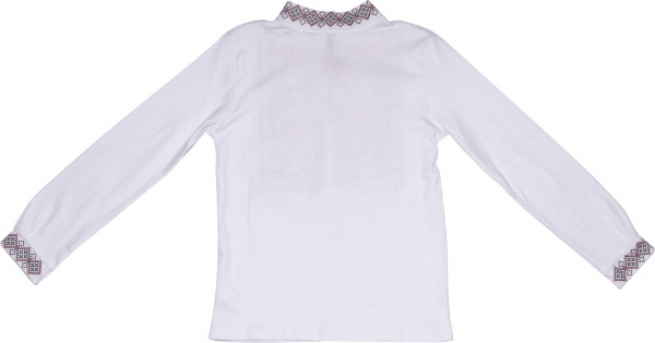 Джемпер для мальчика Фламинго 791-204 р.140 белый 