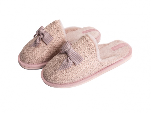 Капці домашні Twins HS-LUX напівчешки р.38/39 рожевий 