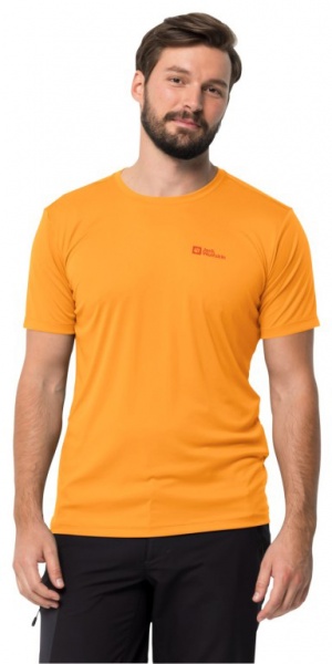 Футболка Jack Wolfskin TECH T M 1807072_3087 р.S помаранчевий
