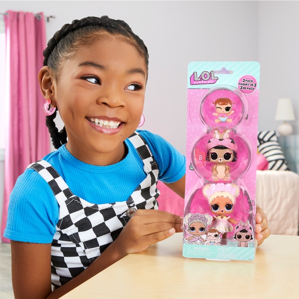 Набір іграшок L.O.L. SURPRISE! серії OPP Tot + Pet + Lil Sis Флаувер Чайлд Шорт Стоп Хо 987871