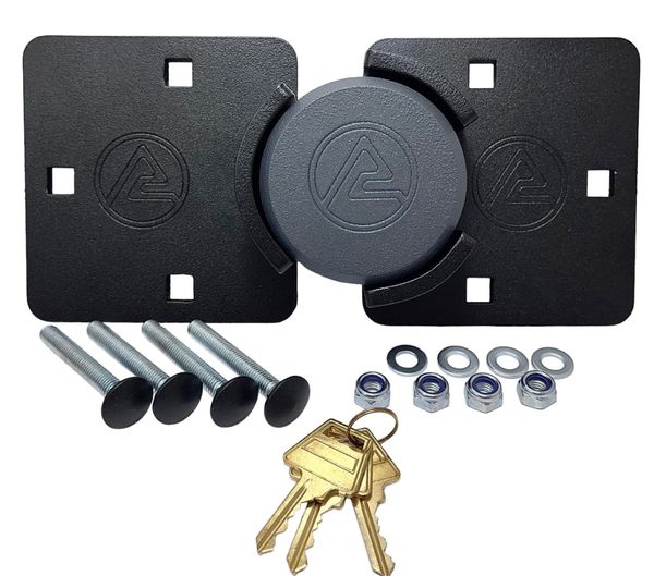 Замок навісний Aspect ЗН-С-Ш_73 у комплекті з вушками №4 краб (накладний) 