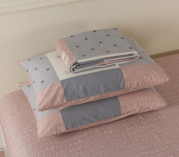 Комплект постільної білизни Tajo сімейний різнокольоровий La Nuit 