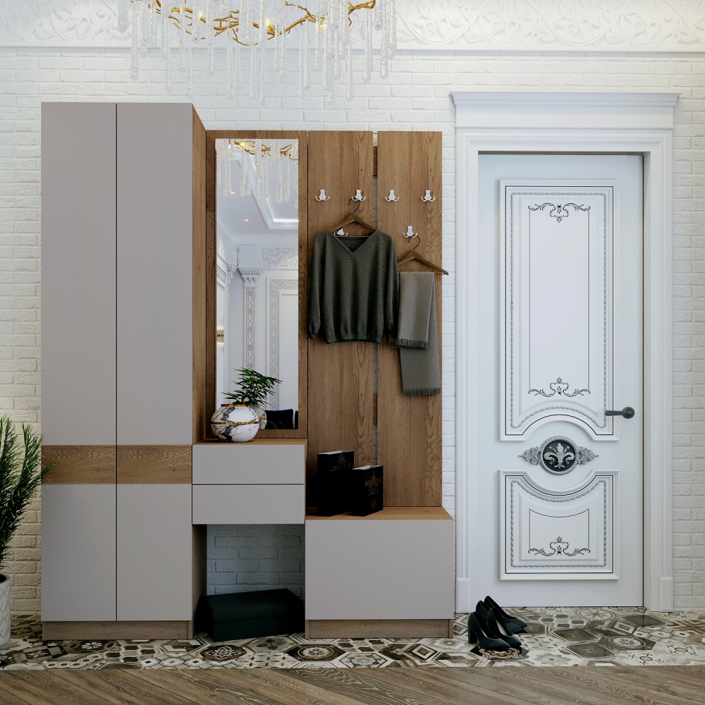 Передпокій Doros Сола 1+3 2150х1200х400 мм
