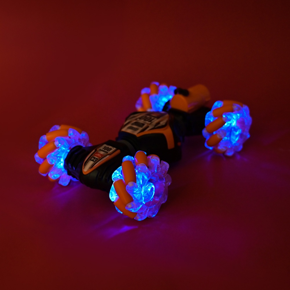 Машинка-перевертыш на радиоуправлении POWERMOTORS PM3412 orange