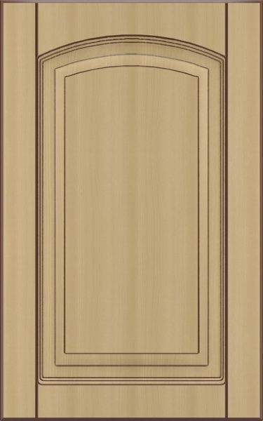 Фасад для кухні Грейд-Плюс Клен світлий патина №420 713x446 н/св під п/м Вінтаж