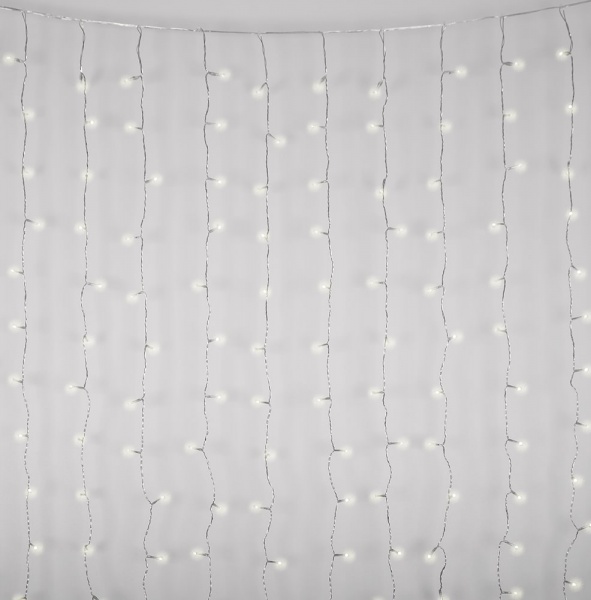 Электрогирлянда-штора Джаз Лайт LDCL544-W-E встроенный светодиод (LED) 544 ламп 2,2 м 