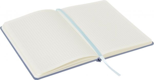 Книга для нотаток А5 у клітинку синій