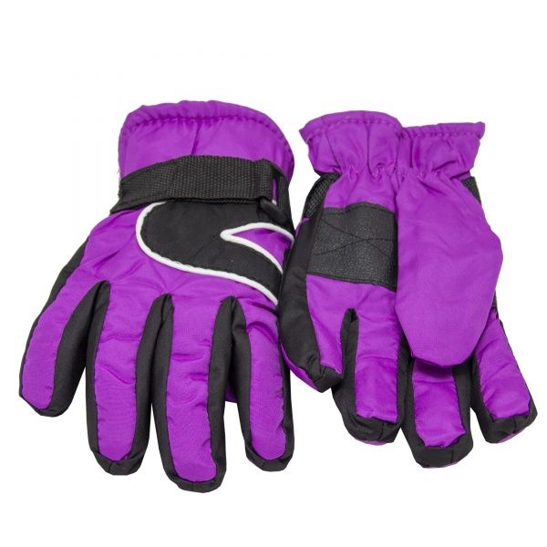 Рукавички дитячі лижні 21 см бузковий 517113 