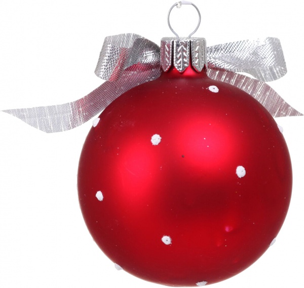 Шар новогодний символ года декупаж d 60 мм в ассортименте