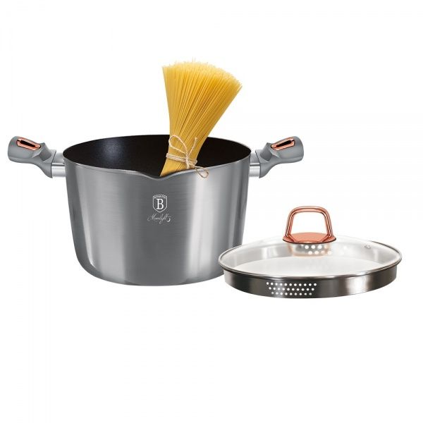 Кастрюля с крышкой Moonlight Edition 6,0 л BH 6015 Berlinger