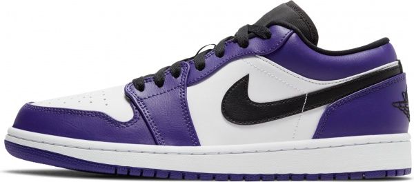 Кроссовки Nike AIR JORDAN 1 LOW 553558-500 р.8,5 фиолетовый