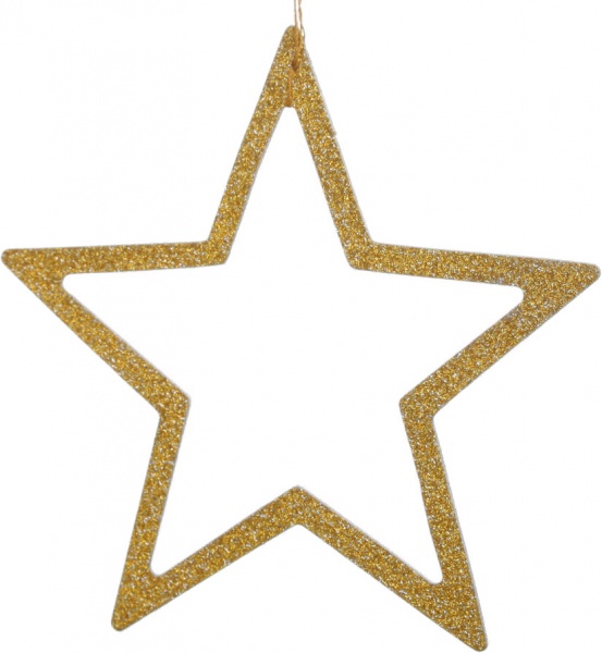Декоративна підвіска ПіонеR 7 зірок різних розмірів (2 види) в асортименті