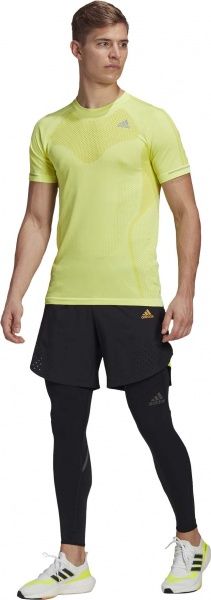 Футболка Adidas PRIMEKNIT TEE M GL6855 S салатовий