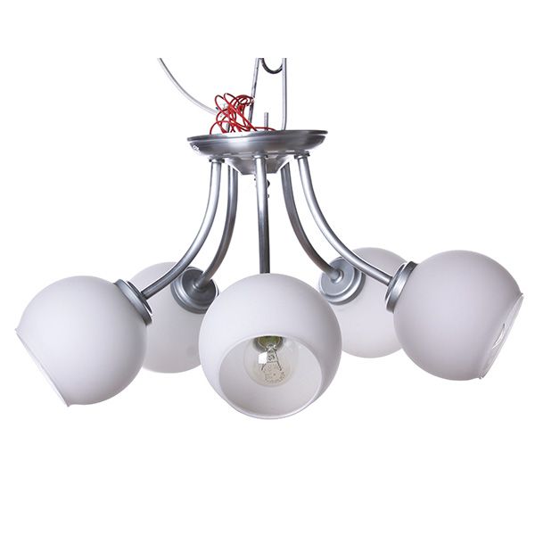 Люстра потолочная Фабрика Світла Берест 5xE27 алюминий НСБ 202-5х60-051_3