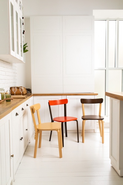 Стул Scandi прозрачный лак /бук