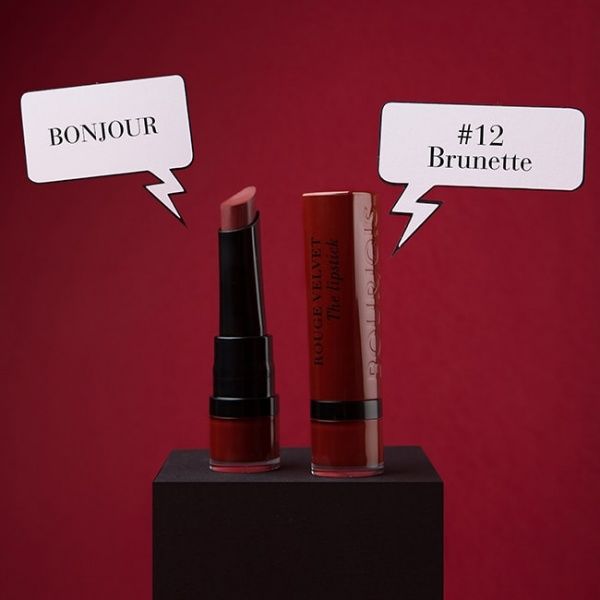 Помада губная Bourjois Rouge Edition Velvet №12 Brunette 2,4 г