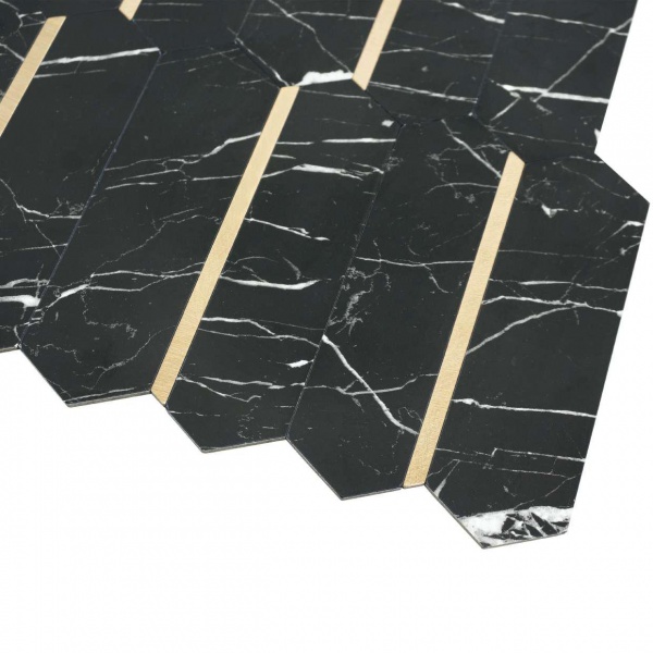 Декоративна панель EMERGO самоклеюча Чорний Мармур Home Inspire 