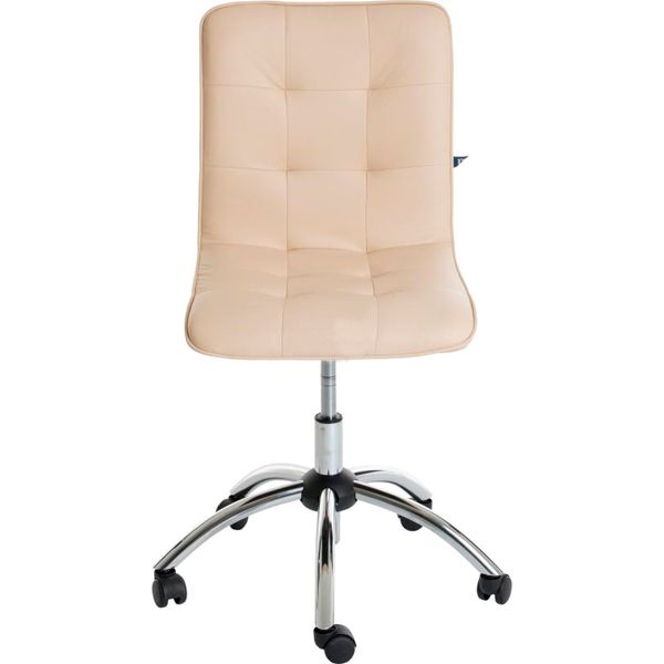 Кресло Nowy Styl Bit GTS Chrome (CH) ECO-07 молочный 